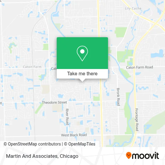 Martin And Associates map