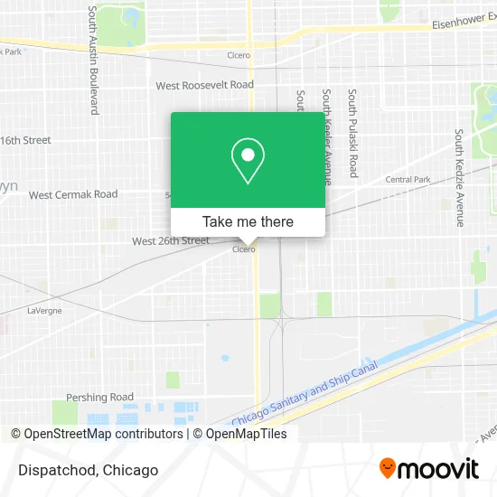Dispatchod map