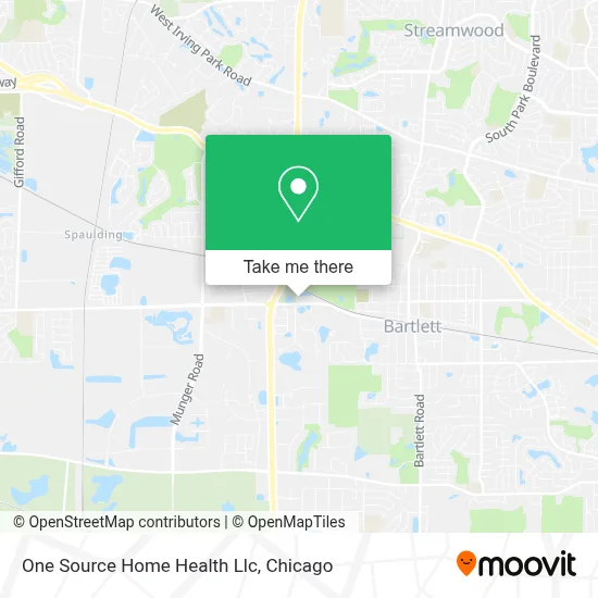 One Source Home Health Llc map
