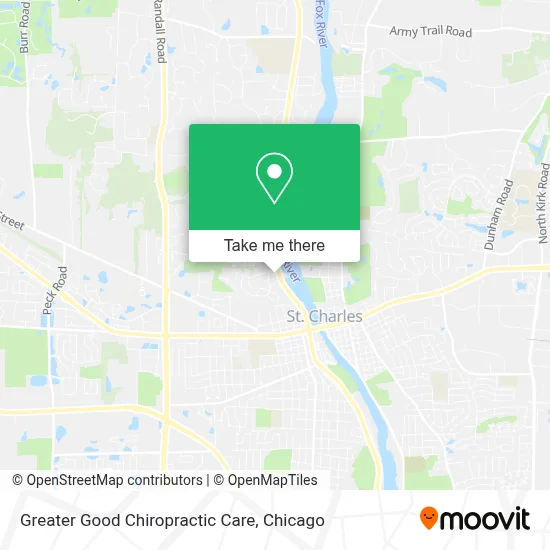 Greater Good Chiropractic Care map