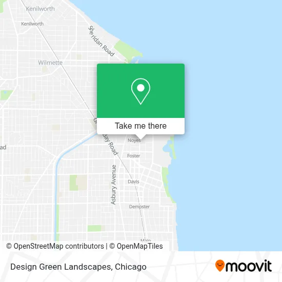 Design Green Landscapes map