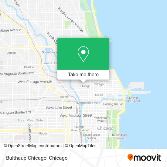 Bulthaup Chicago map