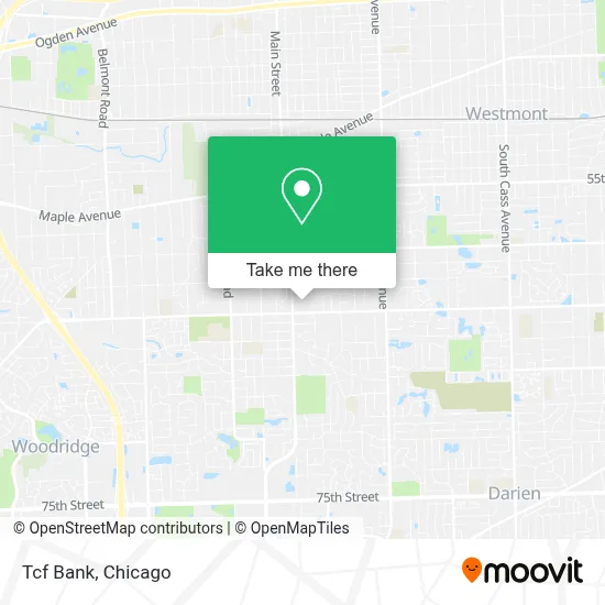 Tcf Bank map