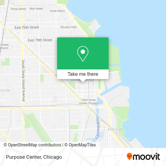 Purpose Center map