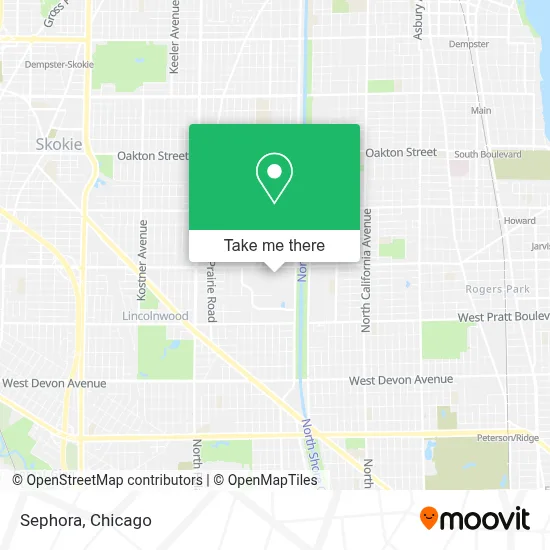 Sephora map