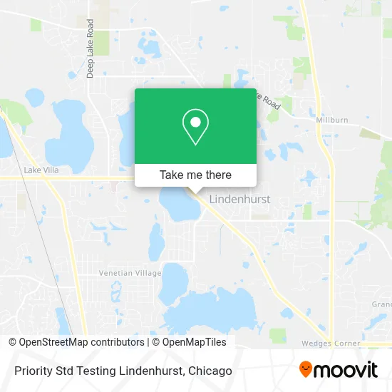Priority Std Testing Lindenhurst map