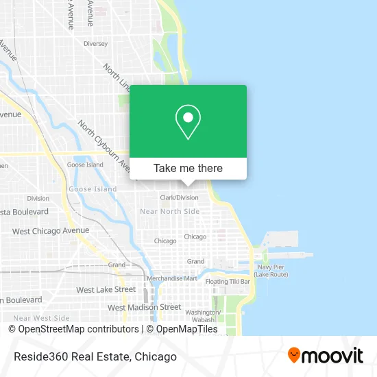 Reside360 Real Estate map