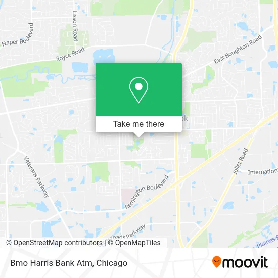 Bmo Harris Bank Atm map