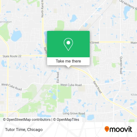 Tutor Time map
