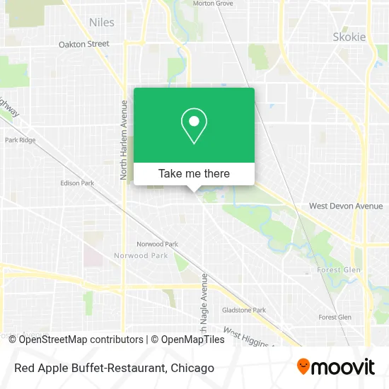 Red Apple Buffet-Restaurant map