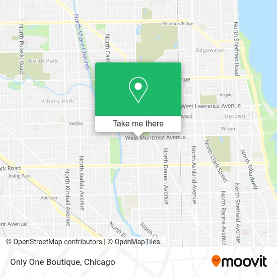 Only One Boutique map