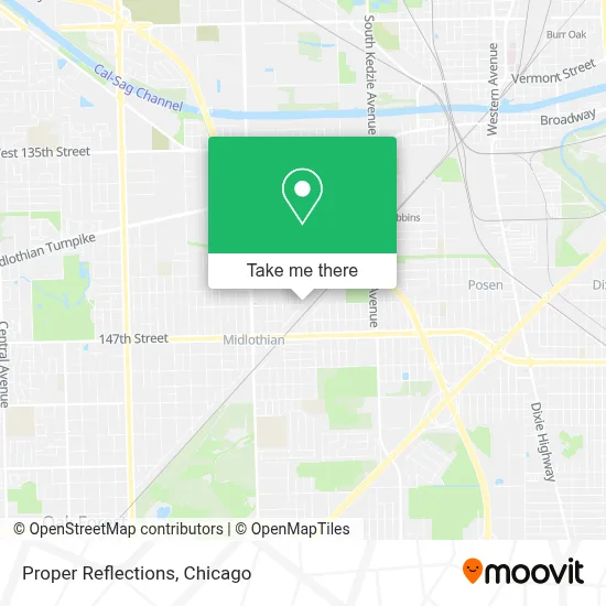 Proper Reflections map