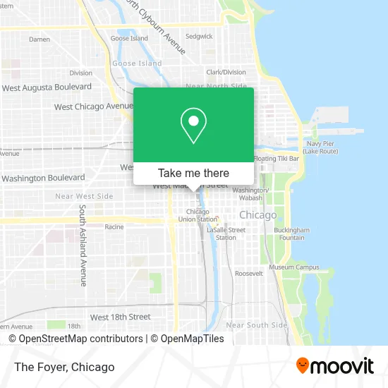 The Foyer map