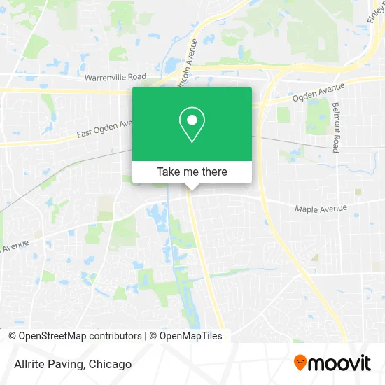 Allrite Paving map