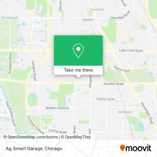 Ag Smart Garage map