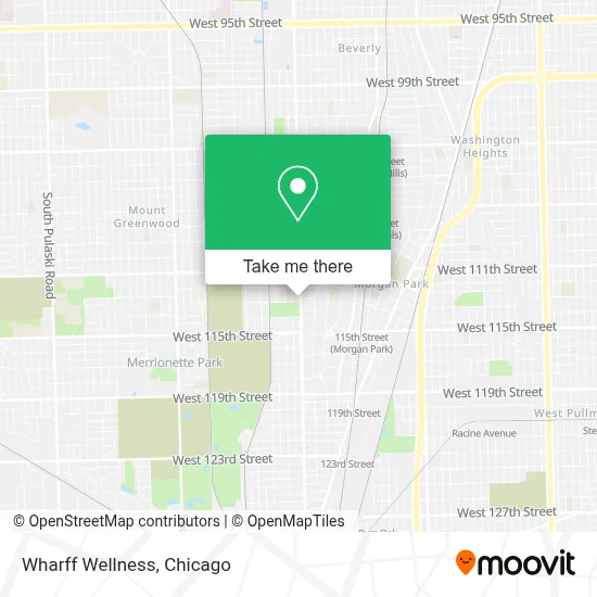 Wharff Wellness map