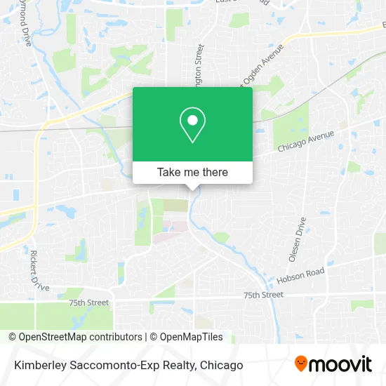 Kimberley Saccomonto-Exp Realty map
