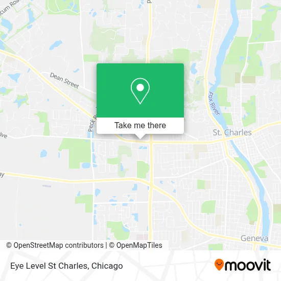 Eye Level St Charles map