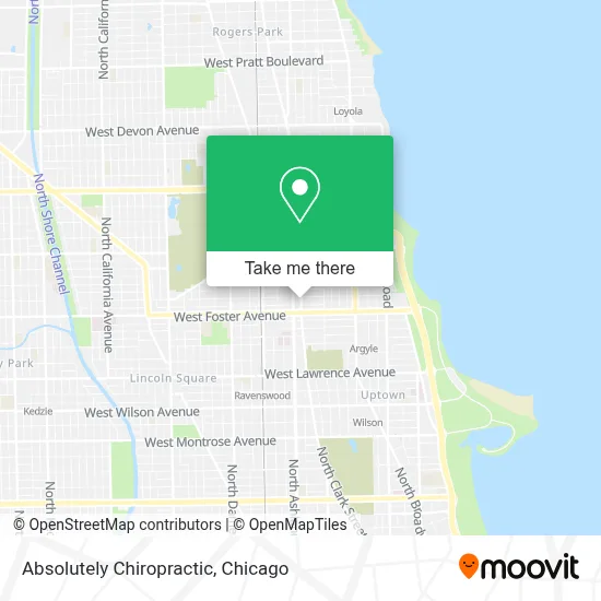 Absolutely Chiropractic map