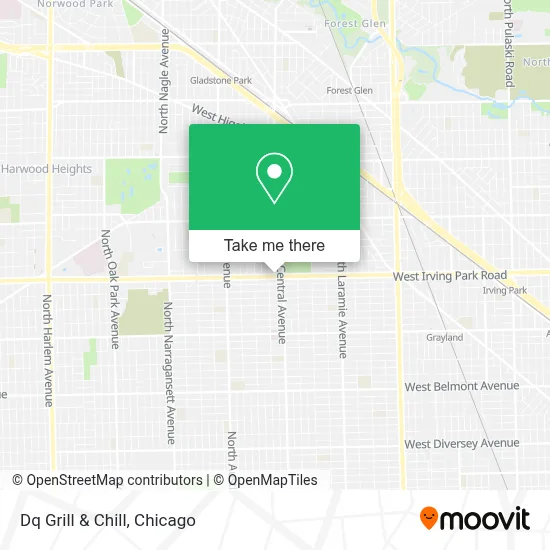 Dq Grill & Chill map
