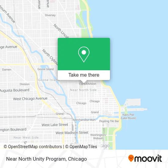 Near North Unity Program map