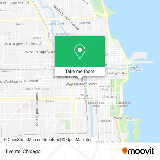 Events map