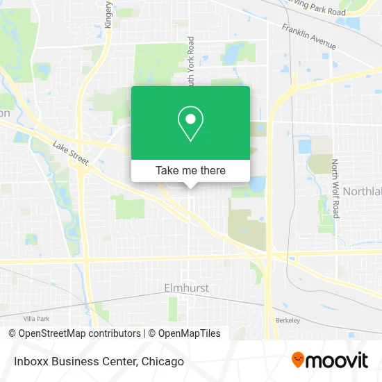 Inboxx Business Center map