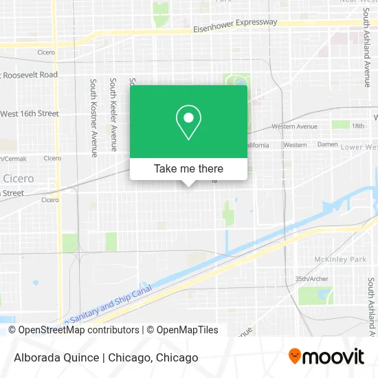 Alborada Quince | Chicago map