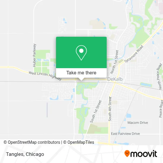 Tangles map
