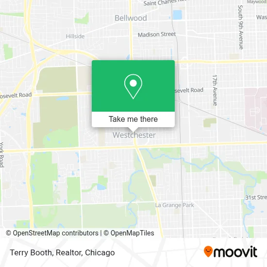 Terry Booth, Realtor map