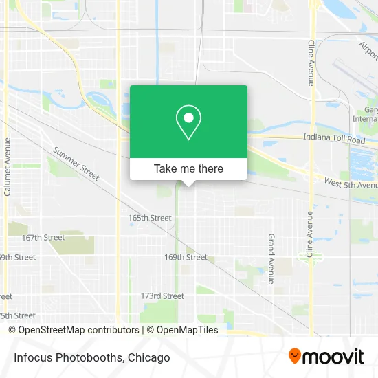 Infocus Photobooths map