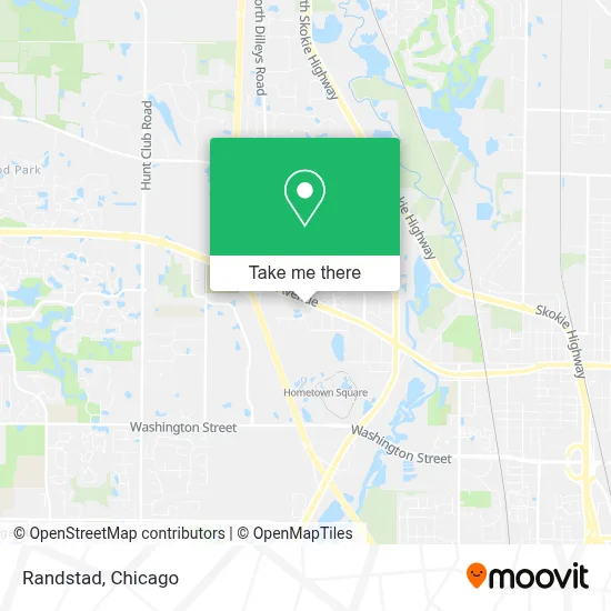 Randstad map