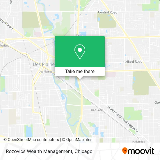 Rozovics Wealth Management map