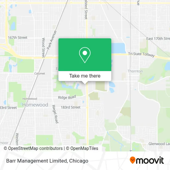 Barr Management Limited map