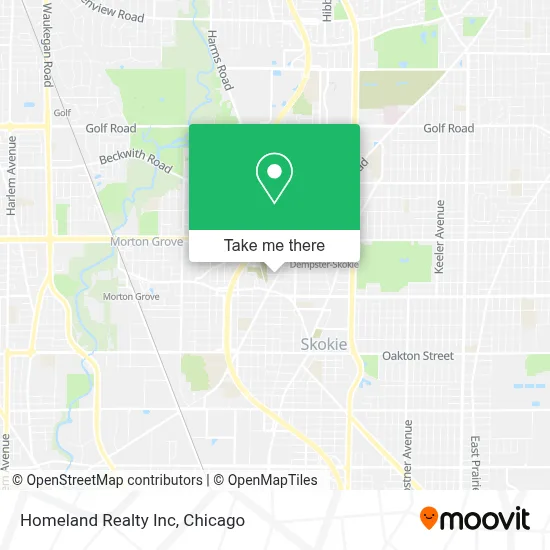 Homeland Realty Inc map