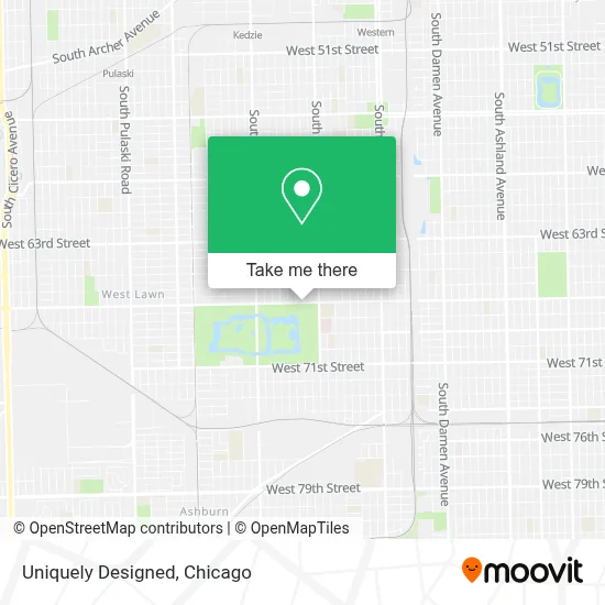 Uniquely Designed map
