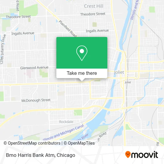 Bmo Harris Bank Atm map