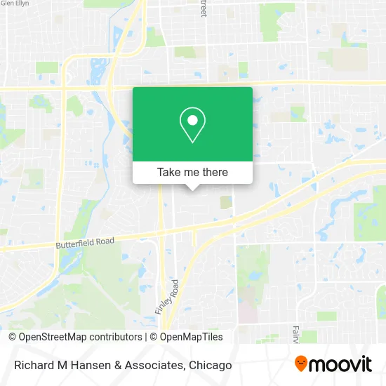 Richard M Hansen & Associates map