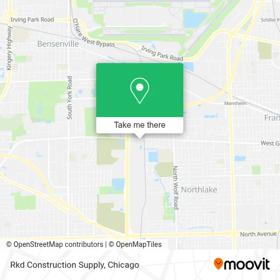 Rkd Construction Supply map