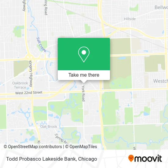 Todd Probasco Lakeside Bank map