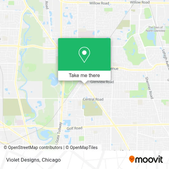 Violet Designs map