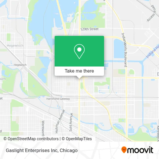 Gaslight Enterprises Inc map