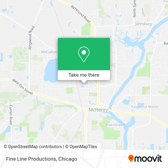 Fine Line Productions map