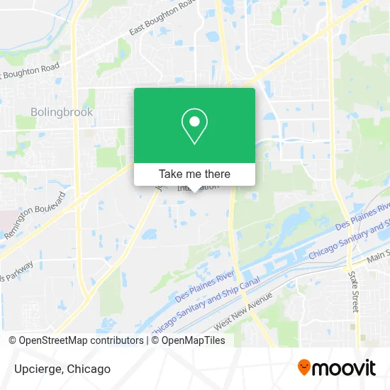 Upcierge map