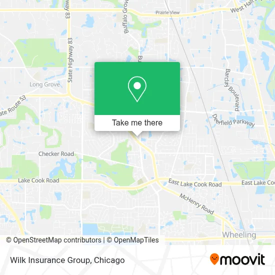 Wilk Insurance Group map