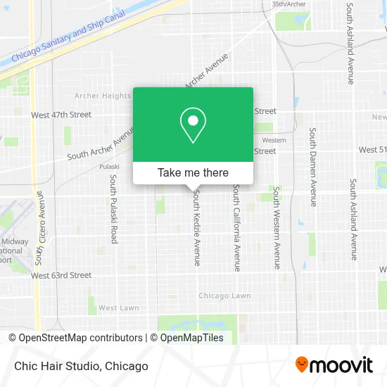 Chic Hair Studio map
