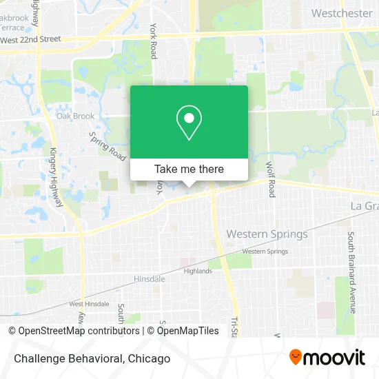 Challenge Behavioral map