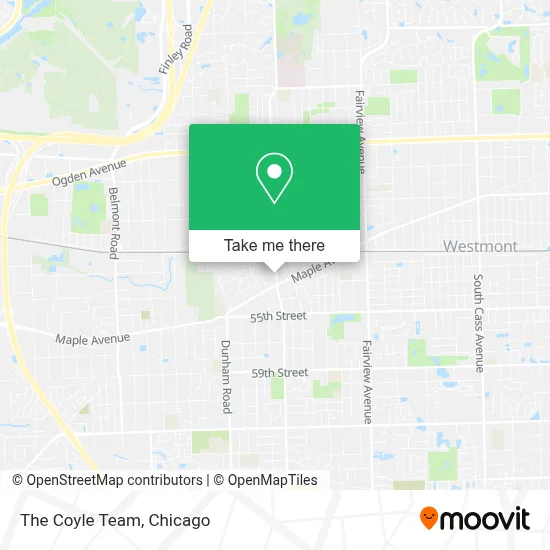 The Coyle Team map