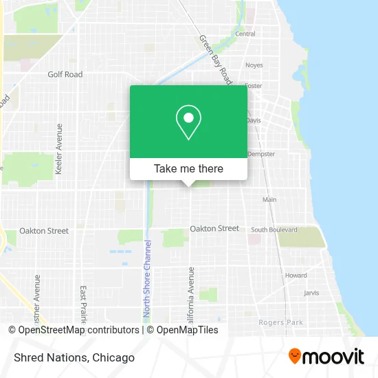 Shred Nations map