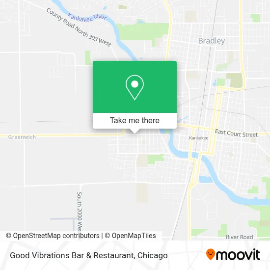 Good Vibrations Bar & Restaurant map